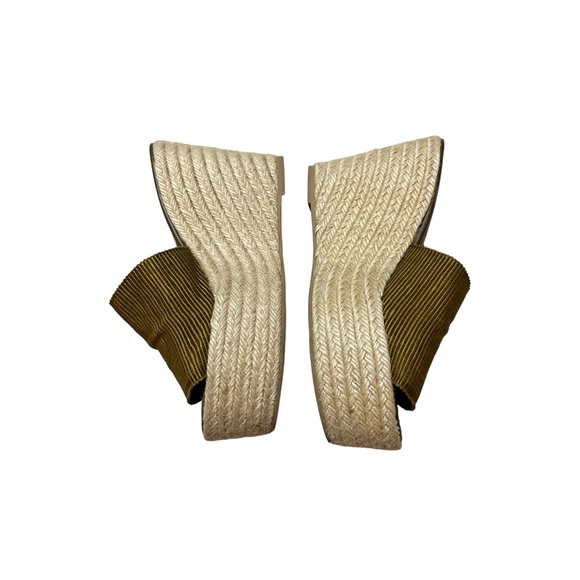 ANDREA GOMEZ Wedge Espadrille Slip on Sandals - Picture 3 of 8